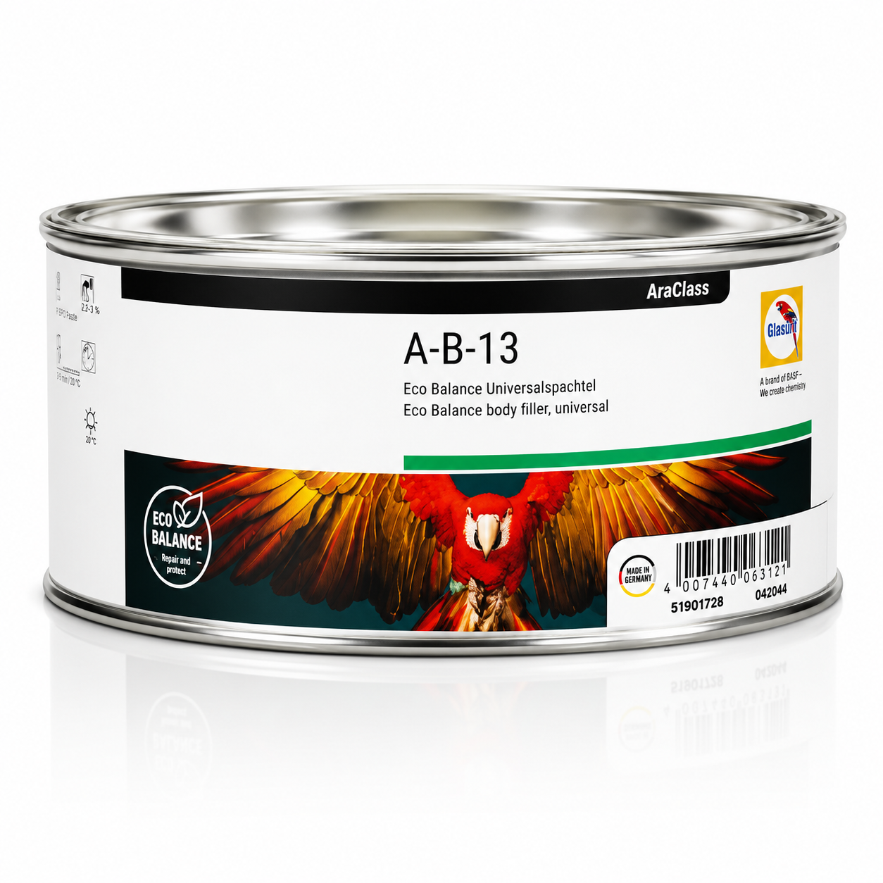 Glasurit AraClass A-B-13 Eco Balance Universalspachtel – 1,5 kg