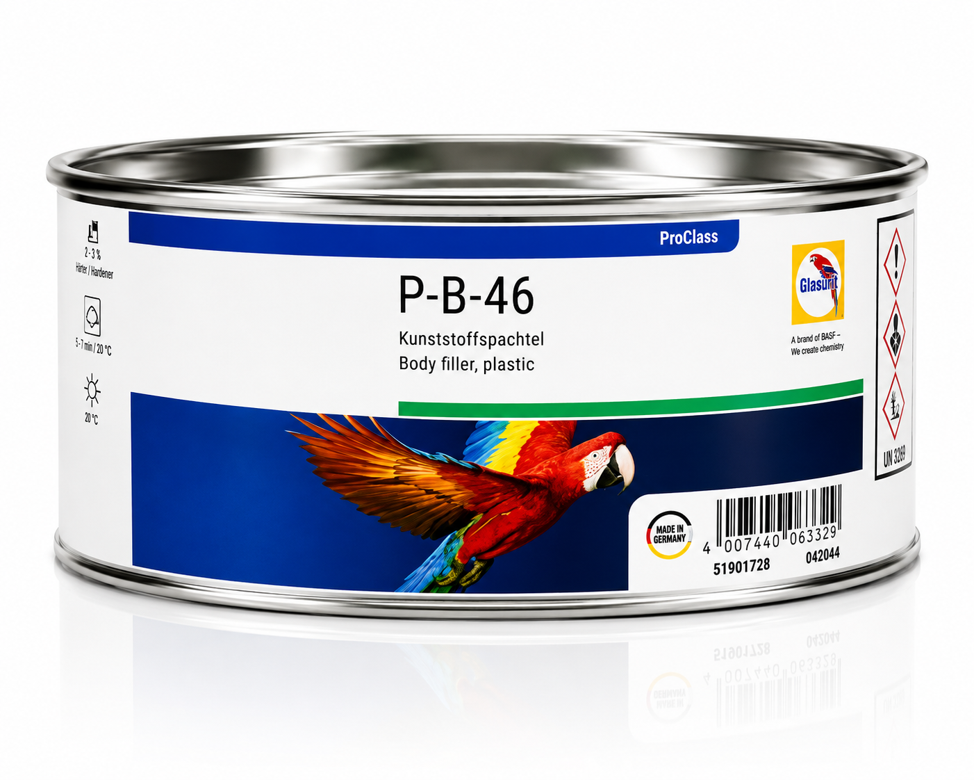 Glasurit ProClass P-B-46 Kunststoffspachtel – 1,5 kg