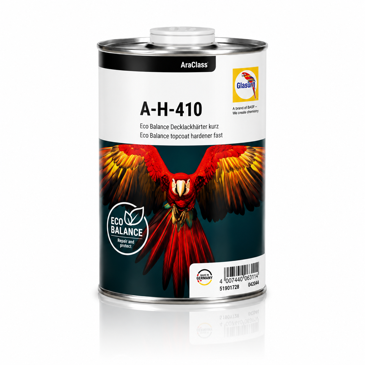 Glasurit AraClass A-H-410 Eco Balance Decklackhärter kurz – 1 L