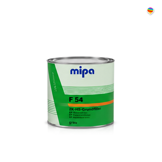 Mipa F54 2K-HS-Grundfiller Grau 4 L – voller Metalldeckel, einheitliches Shopformat